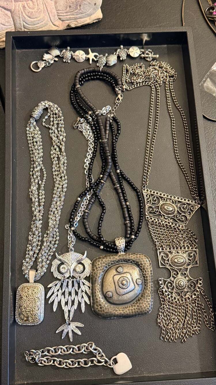Assorted Vintage Statement  Necklace and Bracelet Collection
